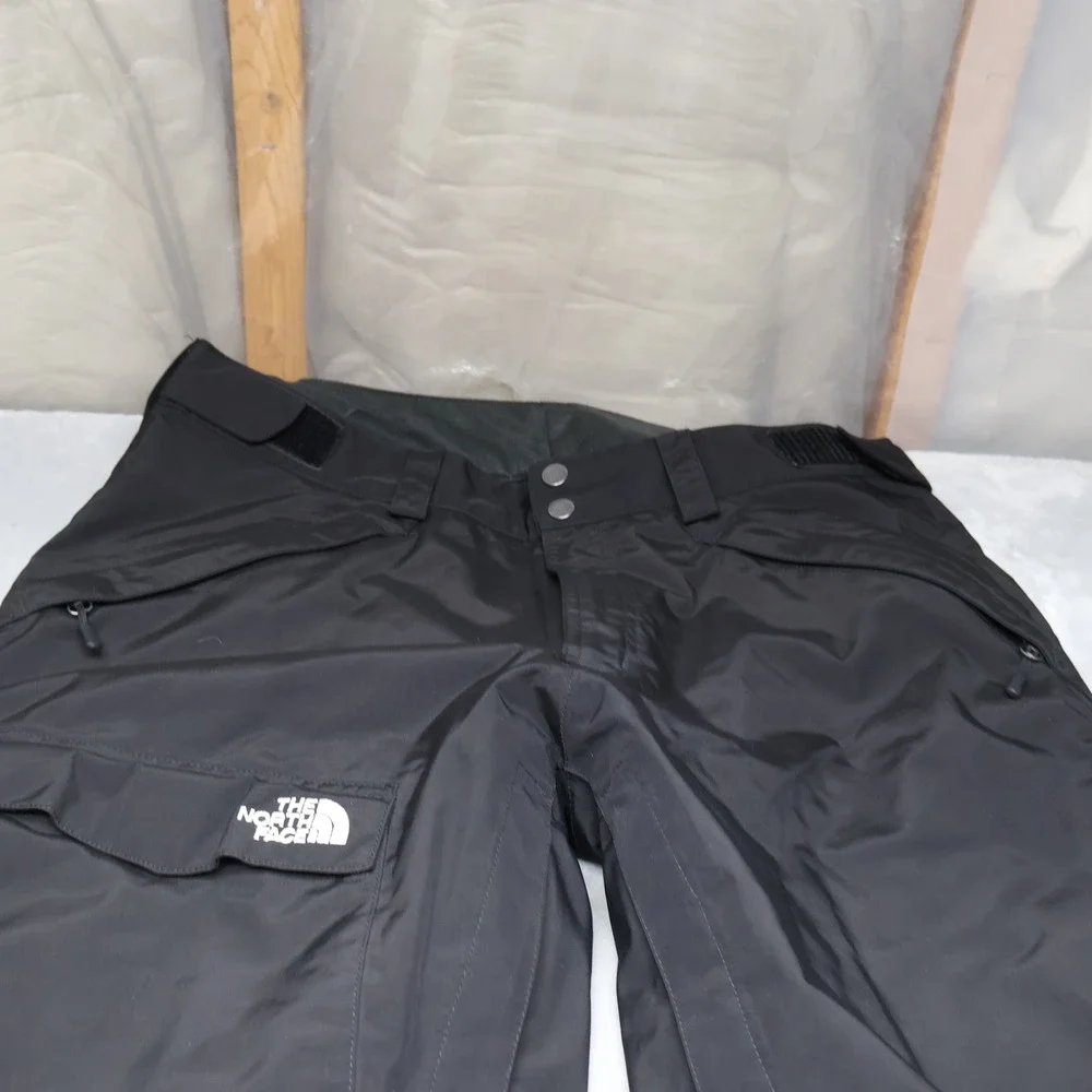 North Face Snow Pants Mens Medium Black Ski‎ Snowboard Winter Waterproof 34x31